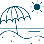 Acceso directo a la playa Acceso directo a la playa